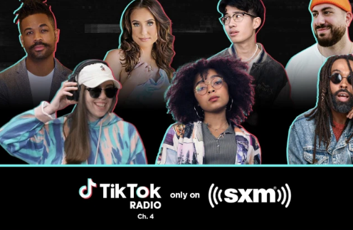 TikTokRadio现已在SiriusXM上独家提供