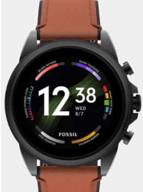 带有WearOS3的FossilGen6在泄露的图像中展示