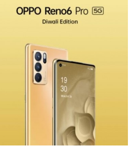 OppoReno6Pro5G排灯节版将于9月27日发布EncoBudsBlue变体将随附