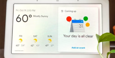 谷歌HomeHub智能显示屏评测