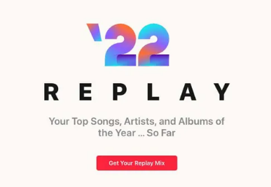 2月17日AppleMusic对你全年收听习惯的总结已经上线