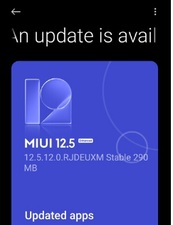 2月20MIUI12.5.12增强版为小米10TPro用户带来2022年1月安全补丁