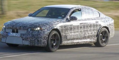 2024BMWM5被发现声音证实了混合V8动力系统