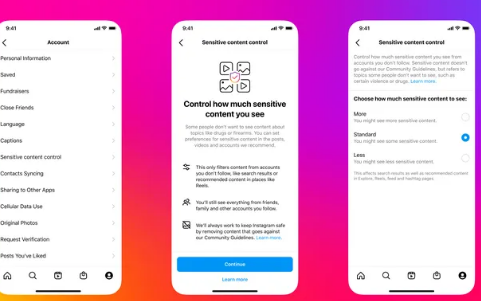 Instagram的敏感内容过滤器正在发生变化