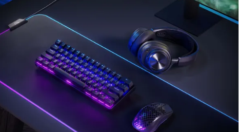 SteelSeries将其可调节机械开关带入紧凑型键盘