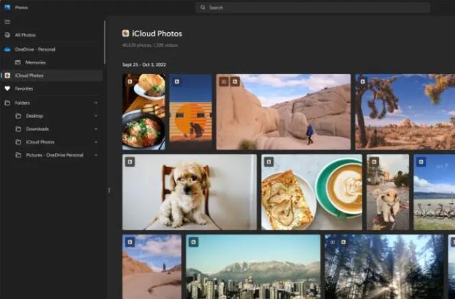 微软将iCloud照片集成到Windows 11