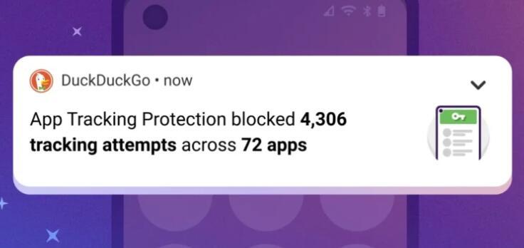 DuckDuckGo的Android应用程序现在可以阻止其他应用程序跟踪你
