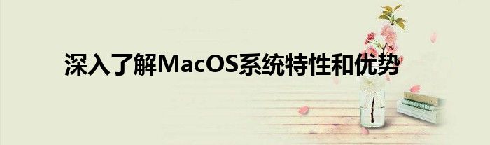 深入了解MacOS系统特性和优势