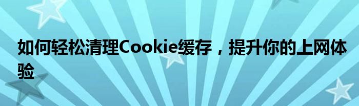 如何轻松清理Cookie缓存，提升你的上网体验